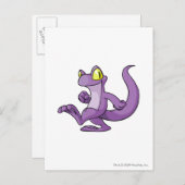 Carte Postale Techo Purple (Devant / Derrière)