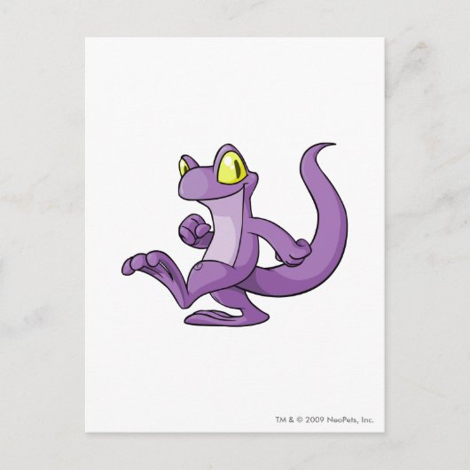 Carte Postale Techo Purple (Devant)