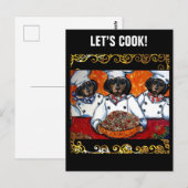 CARTE POSTALE TECKEL   (Devant / Derrière)