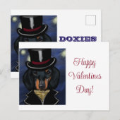 CARTE POSTALE TECKEL     (Devant / Derrière)