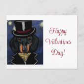 CARTE POSTALE TECKEL     (Devant)