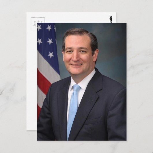 Carte Postale Ted Cruz (Devant / Derrière)