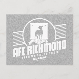 Carte Postale Ted Lasso AFC Richmond Graphisme de la bande d'a