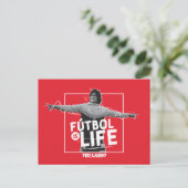 Carte Postale Ted Lasso | Dani Rojas Fútbol is Life (Debout devant)