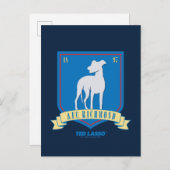 Carte Postale Ted Lasso | Logo de l'équipe AFC Richmond (Devant / Derrière)