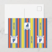 Carte Postale Ted Lasso | motif de bande de logo d'AFC Richmond (Devant / Derrière)