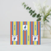 Carte Postale Ted Lasso | motif de bande de logo d'AFC Richmond (Debout devant)