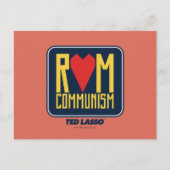 Carte Postale Ted Lasso | Rom Communism Graphic (Devant)