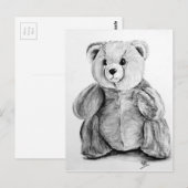 Carte Postale Teddy 1 (Devant / Derrière)