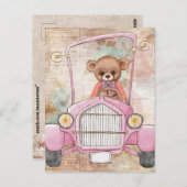 Carte postale Teddy Bear (Devant / Derrière)