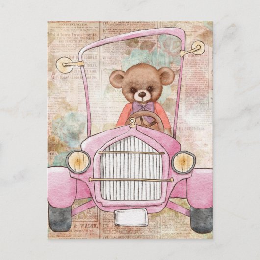 Carte postale Teddy Bear (Devant)