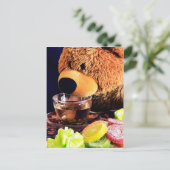 Carte Postale Teddy Bear Tea Party (Debout devant)