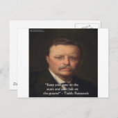 Carte Postale Teddy Roosevelt (Devant / Derrière)