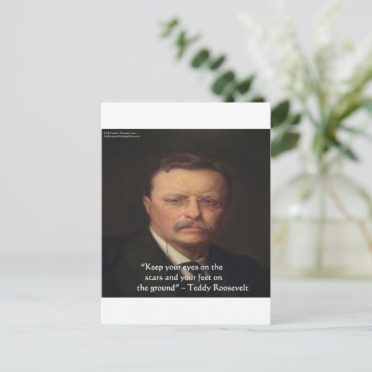 Carte Postale Teddy Roosevelt (Debout devant)