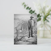 Carte Postale Teddy Roosevelt Glacier Point Yosemite Valley CA (Debout devant)