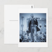 Carte Postale Teddy Roosevelt Le Bull Moose Speaks 1905 (Devant / Derrière)