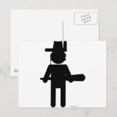 Carte Postale Teddy Roosvelt (Devant / Derrière)