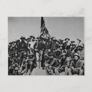Carte Postale Teddy's Colts Teddy Roosevelt Rough Riders 1898