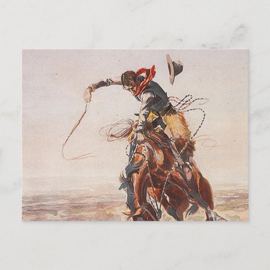 Carte Postale TEE Cowboy Life (Devant)