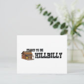 Carte Postale TEE Fier d'être Hillbilly (Debout devant)