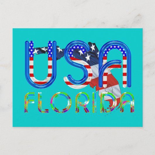 Carte Postale Tee Florida Patriot (Devant)