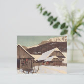 Carte Postale TEE Hiver autrichien (Debout devant)