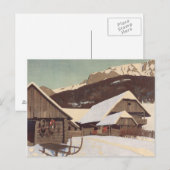 Carte Postale TEE Hiver autrichien (Devant / Derrière)