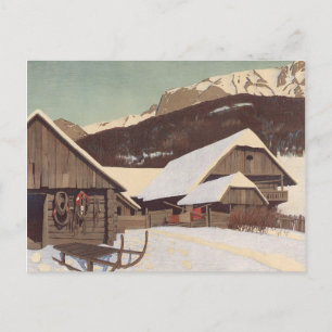 Carte Postale TEE Hiver autrichien