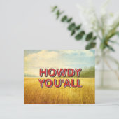 Carte Postale TEE Howdy Vous tous (Debout devant)