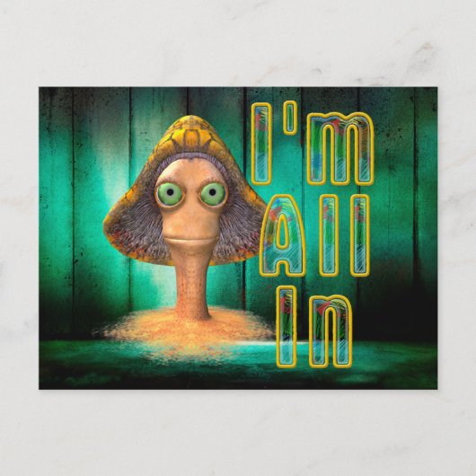 Carte Postale TEE I'm All In (Devant)