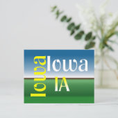 Carte Postale TEE Iowa (Debout devant)