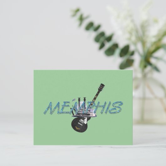 Carte Postale TEE Memphis (Debout devant)