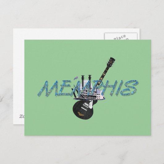 Carte Postale TEE Memphis (Devant / Derrière)