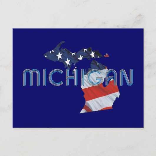 Carte Postale TEE Michigan Patriot (Devant)