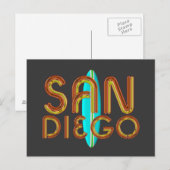 Carte Postale TEE San Diego (Devant / Derrière)