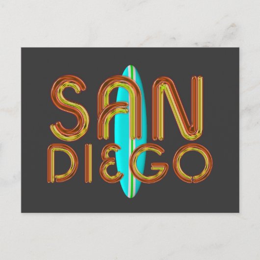 Carte Postale TEE San Diego (Devant)