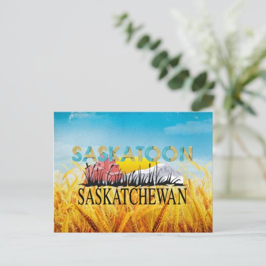 Carte Postale TEE Saskatoon (Debout devant)