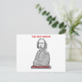 Carte Postale tee shirt louise michel (Debout devant)