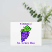 Carte Postale Tee - shirts et cadeaux de St. Urho pour enfants e (Debout devant)