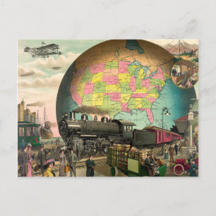 Carte Postale TEE Transport