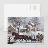 Carte Postale TEE Winter Ride (Devant / Derrière)