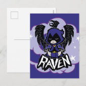 Carte Postale Teen Titans Go! | Raven Attack (Devant / Derrière)