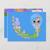 Carte Postale Teensy Fae Cute Faery (Devant / Derrière)