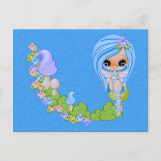 Carte Postale Teensy Fae Cute Faery (Devant)