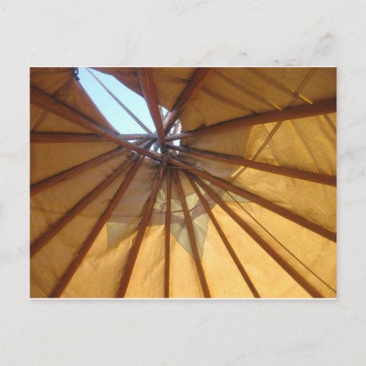 Carte Postale Teepee (Devant)