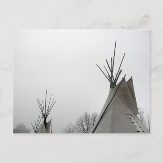 Carte postale Teepepee Tops (Devant)