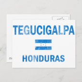 Carte Postale Tegucigalpa Honduras Designs (Devant / Derrière)