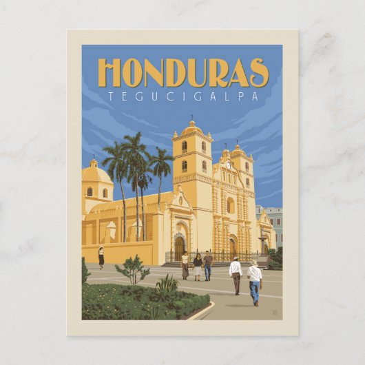 Carte Postale Tegucigalpa, le Honduras (Devant)