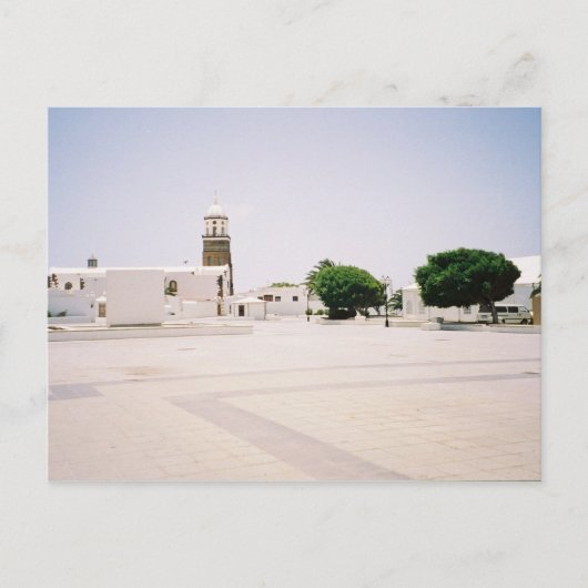 Carte Postale Teguise et personne d'autre (Devant)