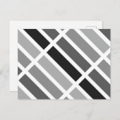 Carte Postale Teintes gris argenté (Devant / Derrière)